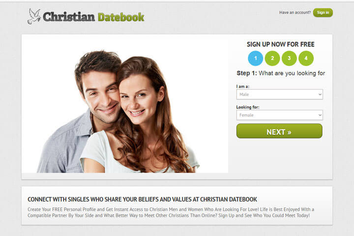 Christian Datebook homepage