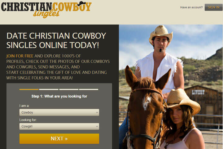 completely free cowboy dating sites