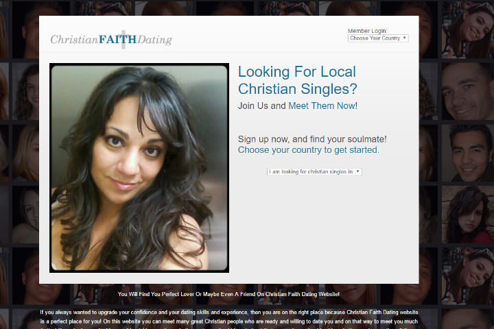 Christian Faith Dating homepage