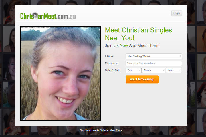 Christian Meet homepage